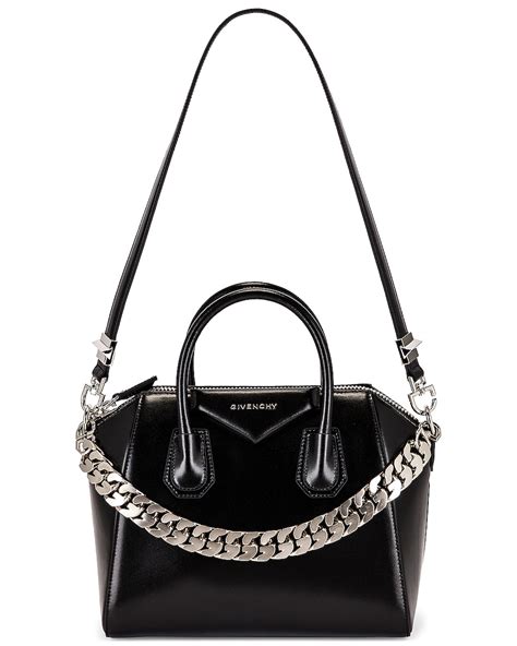 givenchy antigona mini black gold|Givenchy mini antigona sale.